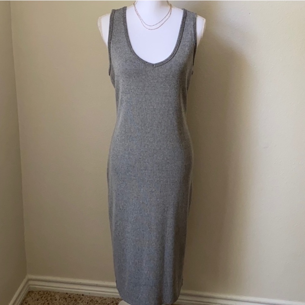 Ribbed tank dress